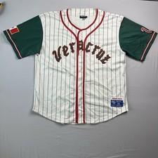 Rings & Crwns Baseball Jersey Mens 2XL 1941 Negro League Azules de Veracruz #7