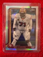 2025 Topps Chrome Refractor Trent Williams