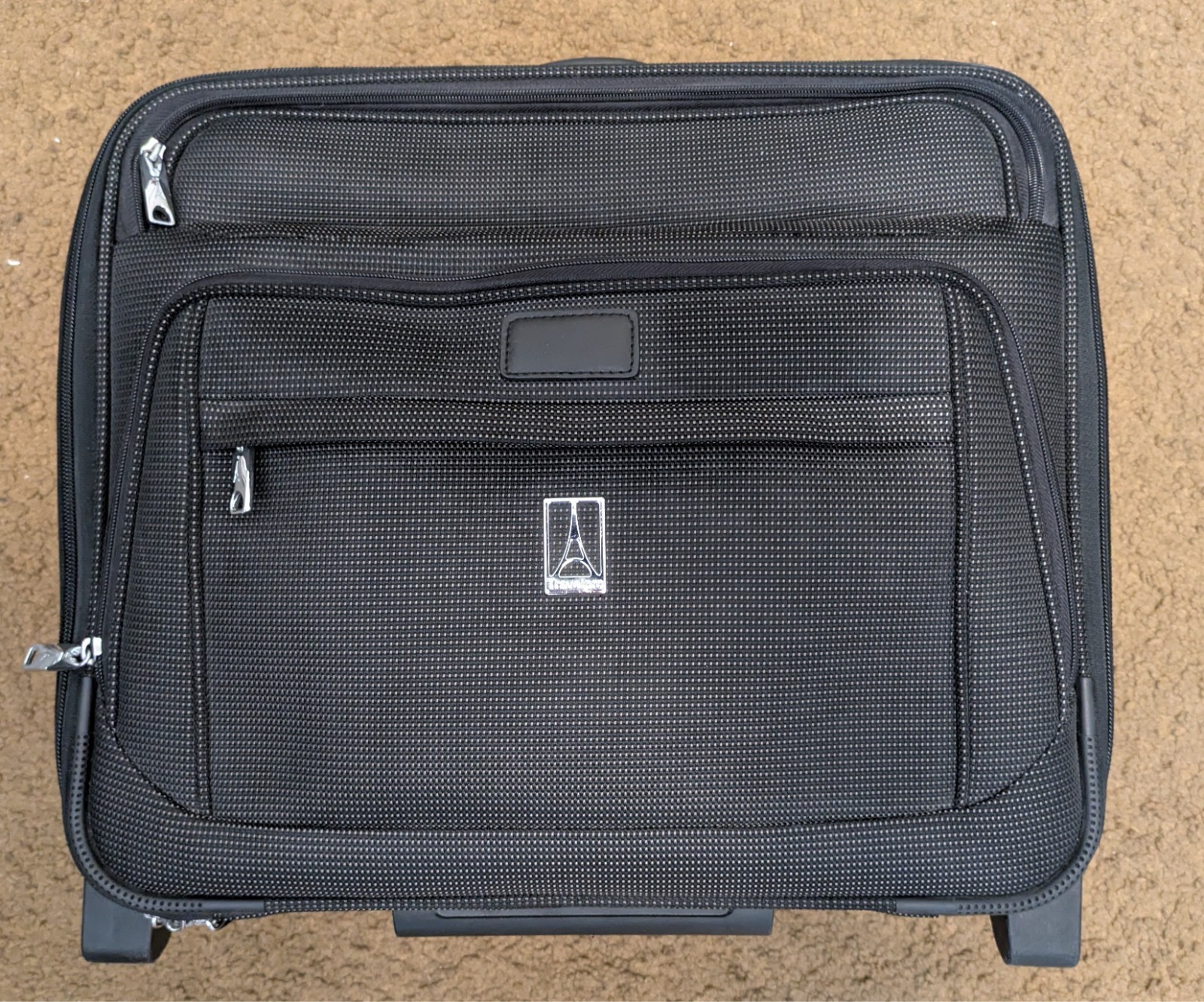 17" Black Business Suitcase