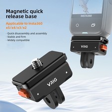 Magnetic Quick Release Adapter For Insta360 ACE PRO X5 X4 GoPro Tripod Head