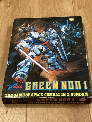 Tsukuda Hobby Mobile Suit Z Gundam Green Noa 1 Board Game W/BOX F/S FEDEX