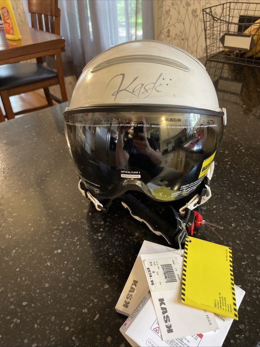 Kask Ski Snowboard Helmet White Women's M Swarovski Crystals | eBay