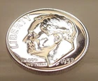 1958 Gem  Proof  "EYE CANDY" Dime 90% Silver Blazing Luster  #401