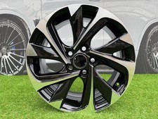 4X R17 Zoll 5X114.3 Toyota Corolla Style Schwarz Poliert Räder : Passend Für