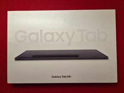 SAMSUNG Galaxy Tab S8+ Plus 12,4'' 256GB Wi-Fi Graphite Schwarz Tablet Neuwertig