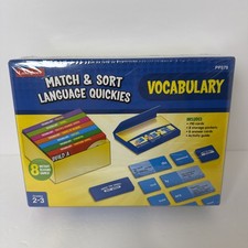 Lakeshore Phonics Match  Sort Language Quickies Vocabulary Grades 2-3 PP578 NEW