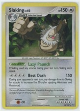 Pokemon Slaking 16 Platinum Rare Holo LP