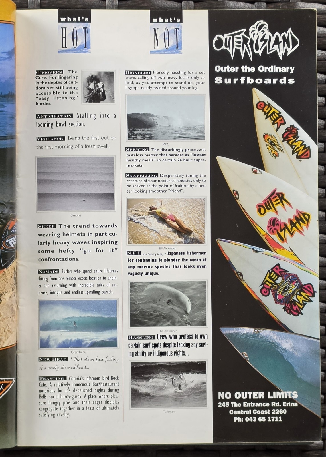 1991 Australia's Surfing Life Vol 37 June July Winter Surfing Barton Lynch Mag G image 4