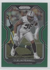 2020 Panini Prizm Green Prizm Clelin Ferrell #135 05x0