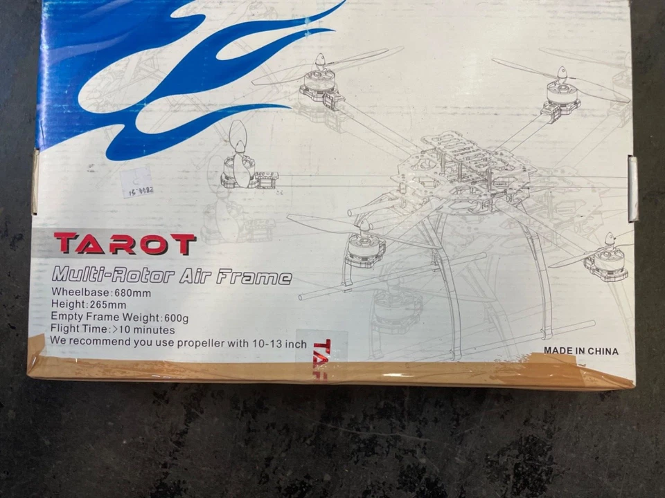 Tarot Iron Man FY690S klappbarer Carbon Hexacopter Rahmen Durchm. 685mm TL68C01 - Bild 2 von 4