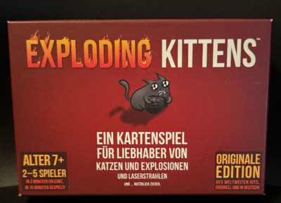 Exploding Kittens Originale Edition (Deutsch) (Kartenspiel)