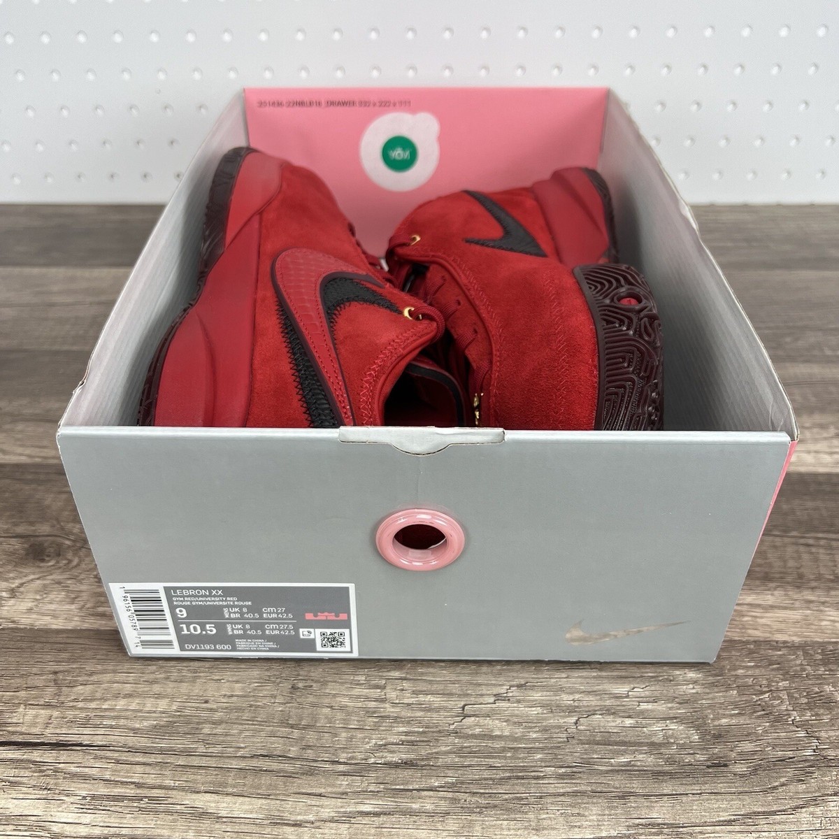 Nike LeBron XX 20 'Liverpool' Red Black New Basketball Shoes