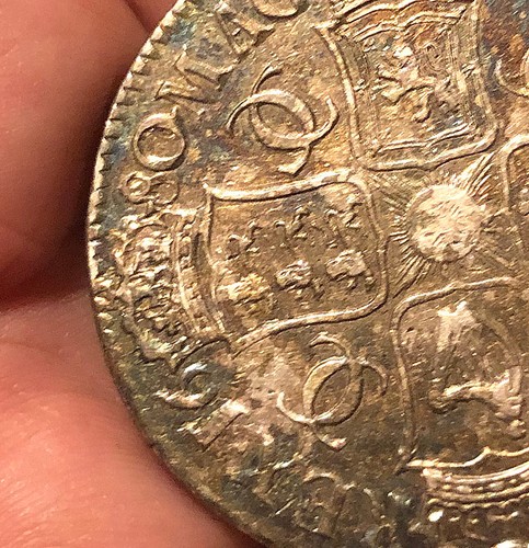 Charles II - 1680 (TRICESIMO SECUNDO) Silver Crown - Picture 4 of 7