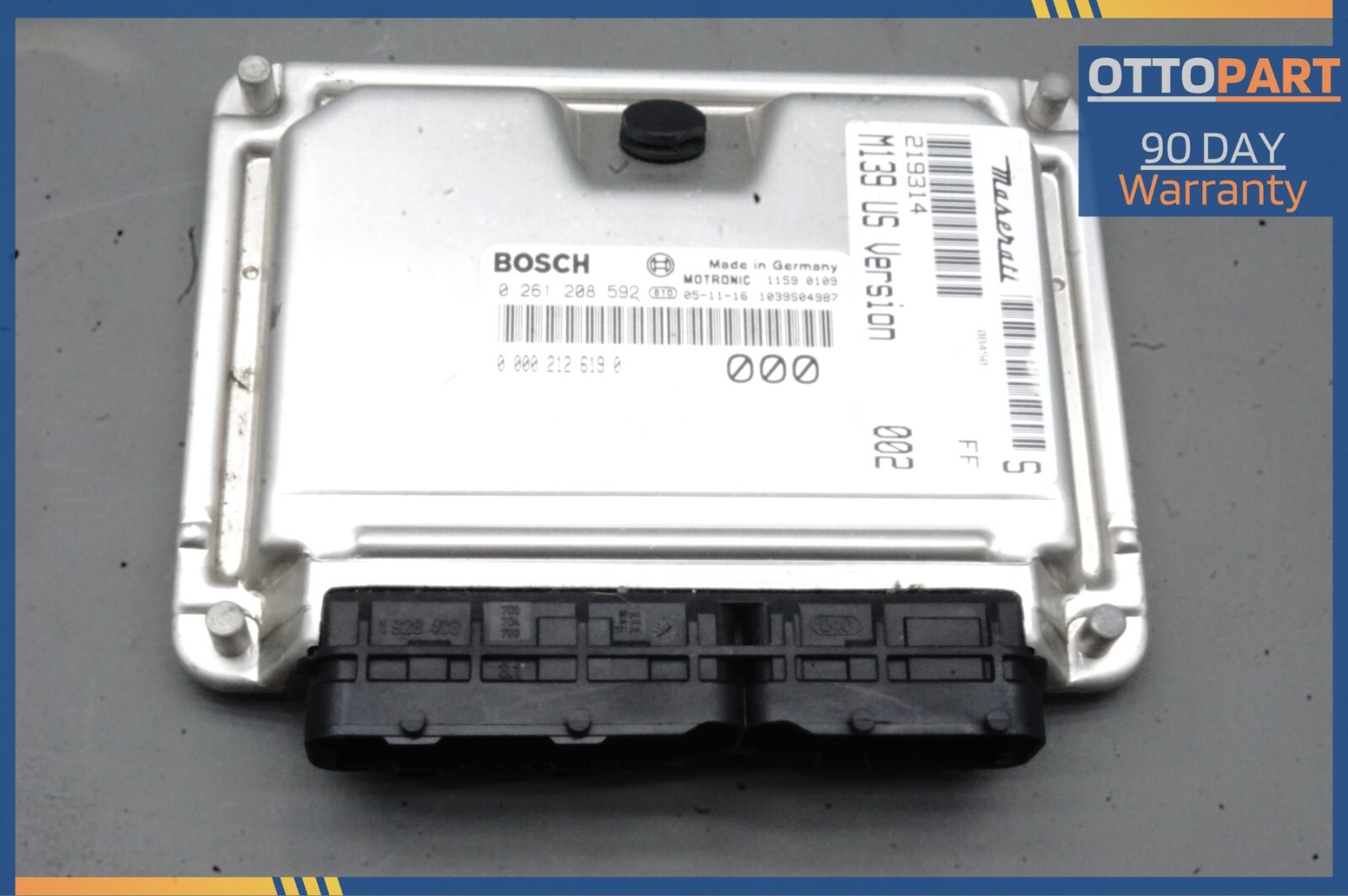 2005-2007 Maserati M139 Quattroporte Engine Control Module ECU OEM 00002126190