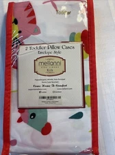 Mellanni Toddler Pillowcases Animal Print Hypoallergenic NWT
