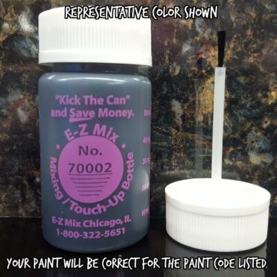  TOUCH UP PAINT FOR VOLKSWAGEN COLOR CODE LC9X or T2, DEEP BLACK PEARL. 1 OZ.