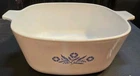 Vintage Pyrex P-2 1/2-B Blue Cornflower 2.5 Qt Casserole Dish No Lid