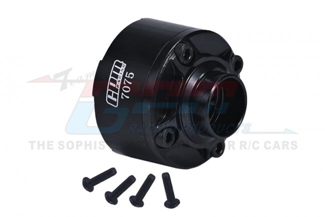 GPM XRT011-BK Steel + Aluminum 7075 Diff Housing For Front, Center, Rear (1Pc.)