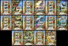 WILDLIFE of Maldives Collection 16 s/s MNH Yvert CV223€ FREE SHIPPING #CNA220