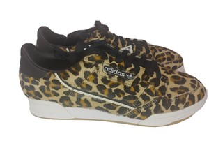 adidas originals continental 80 sneakers in leopard print