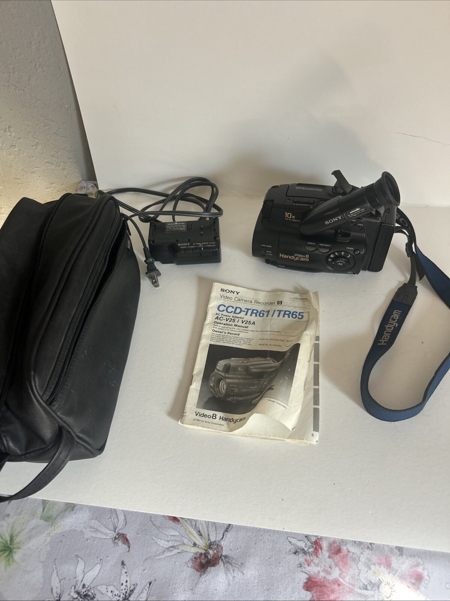 Sony CCD-TR61 Video Hi8 Camcorder | Untested | Original Battery | eBay