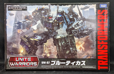Tomy Transformers Unite Warriors UW07 Bruticus Action Figure by