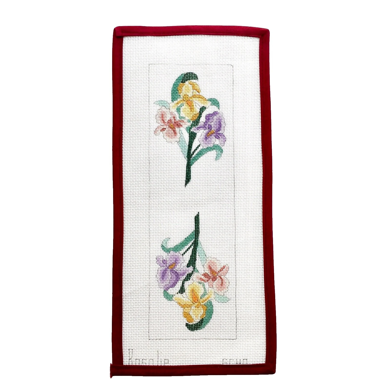 Rectángulo Varios Colores lonas bordado de Punto de Cruz