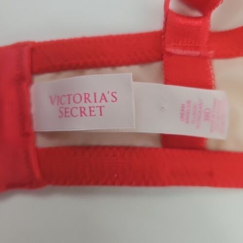 Victoria's Secret Dream Angels Luce Push-Up Pizzo Rosso 38D Strass - Foto 5 di 6