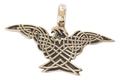 Keltischer Adler Anhänger Arcon Bronze Schmuck NEU