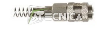 ATTACCO RACCORDO INNESTO RAPIDO UNIVERSALE ARIA COMPRESSA TUBO 8X6 MM FIAC 457/1