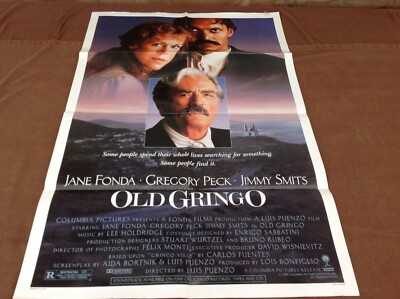 1989 Old Gringo Original Movie House Full Sheet Poster