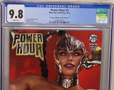 Power Hour #2 Shikarii Orange Pumpkin Queen Edition E /50 CGC 9.8 NM/Mint!