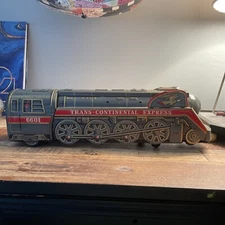 P• Vintage Trans Continental Express Toy Train 6601 Japan