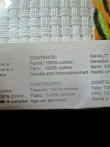 Cross Stitch Kit: My First Kit (Puppy) Permin of Copenhagen - Picture 3 of 7