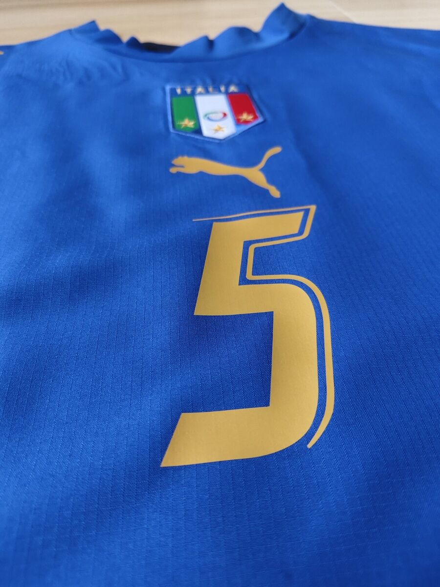 Italy 2006/07 Official World Cup Puma Home Soccer Jersey Italy 2006/07 Official World Cup Puma Home Soccer Jersey