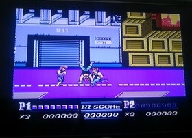 Double Dragon 2 game Ultra RARE Famicom Famiclone Nes Cartridge