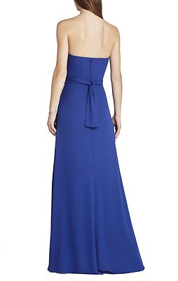 NEW BCBGMAXAZRIA ROYAL BLUE WHITLEY STRAPLESS GOWN WQR6W918/L127 SIZE 2 |  eBay