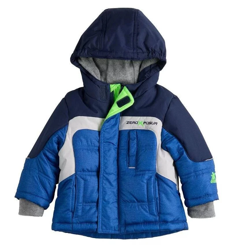 Zeroxposur hooded heavyweight sales puffer jacket
