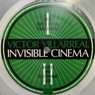 Victor Villarreal - Invisible Cinema   Clear Numbered NM Vinyl Joyful Noise 2012