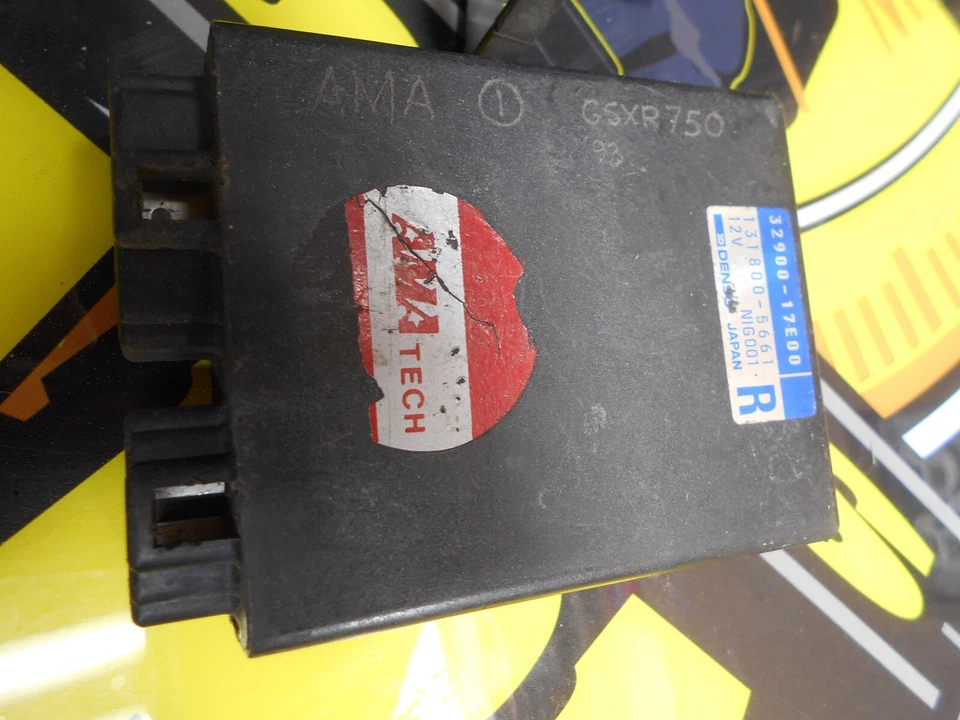 32900-17E00 1992-1995 Suzuki GSXR750 GSXR750W Encendedor CDI ECU AMA TECH Foto 2 de 2