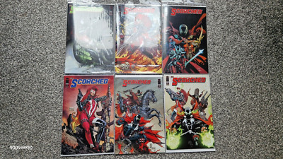 SPAWN: THE SCORCHED 6 COMIC SET #1 COVERS A,B,C,D,F,G (2022) IMAGE SERIES