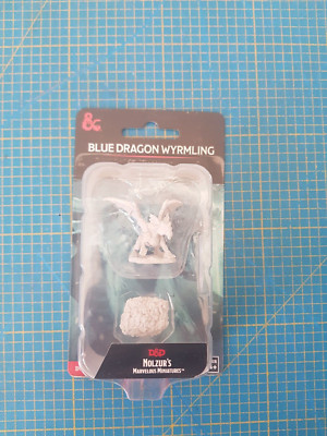 D&D Blue Dragon Wyrmling WZK73852 Nolzur's Marvelous Minatures Wizkids