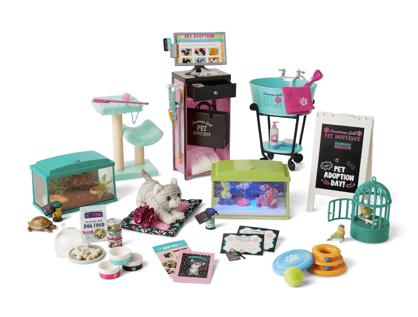 NEW American Girl 18 Doll TRULY ME PET BOUTIQUE Animal Store Play new-american-girl-18-doll-truly-me-pet-boutique-animal-store-play