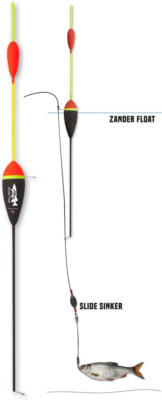 QUANTUM MR. PIKE ZANDER FLOAT 4G 280MM PSCHWARZ Pose 5245002-