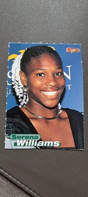 Serena Williams - Rookie - 1999 German Bravo Sport card