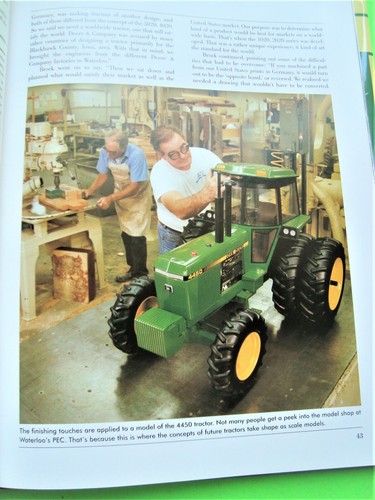 INSIDE JOHN DEERE A FACTORY HISTORY by Beemer HC + DJ 128-pgs 1st ED 1999 XLNT+ - Foto 5 di 12