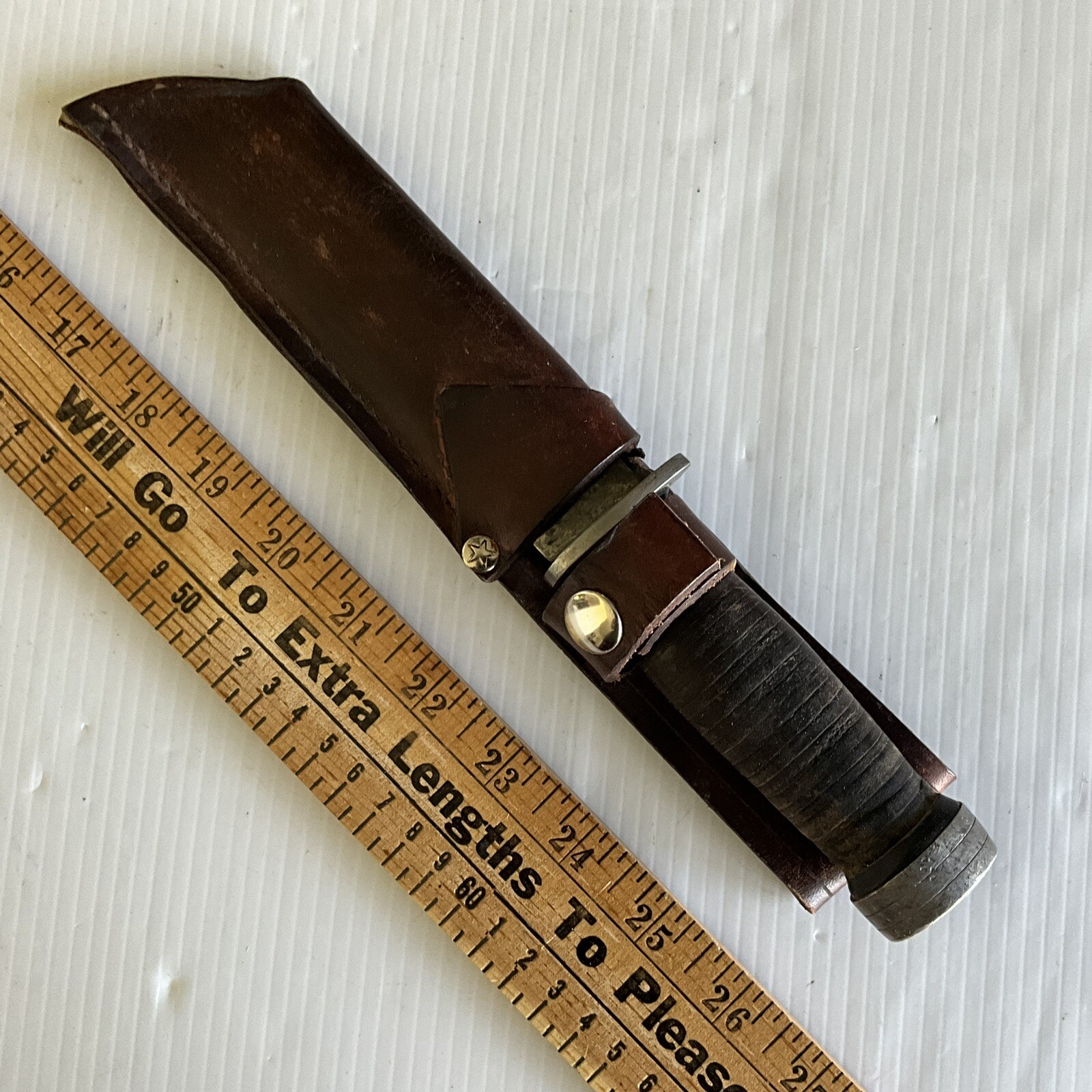 WWII Cattaraugus 225Q Quartermaster Fighting Knife Rare Item eBay