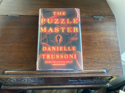 THE PUZZLE MASTER by Danielle Trussoni, SIGNED, 1st/1st (2023, Hardcover)