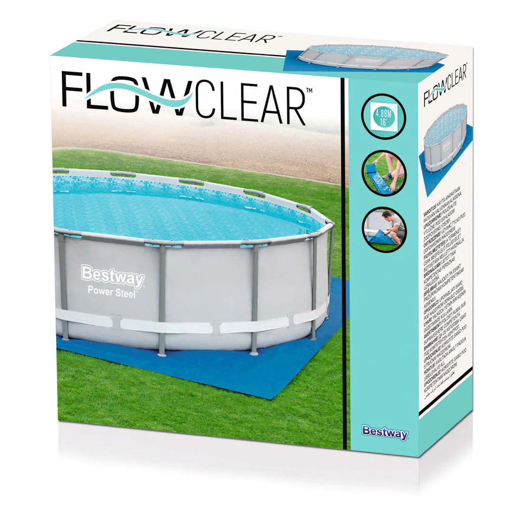 Bestway Cubierta De Suelo Para Piscina Casa Hogar Jardín Toldo Multitalle