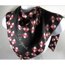 Vintage Schiaperelli 100% silk scarf 26 inch square